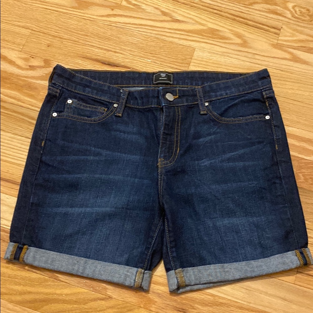 GAP Factory Dark Blue Jean Shorts Bermuda